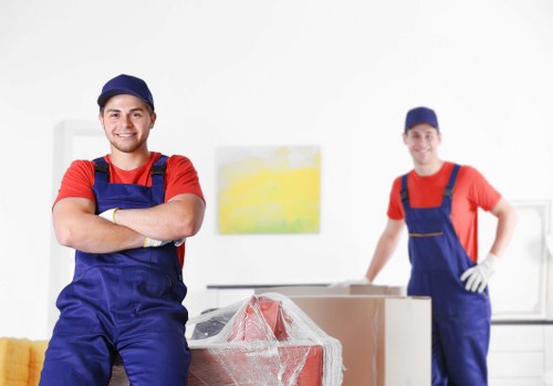 Aberdeen Removals team preparing for a careful home move