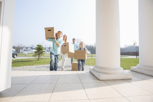 Removal team planning a house move in Aberdeen