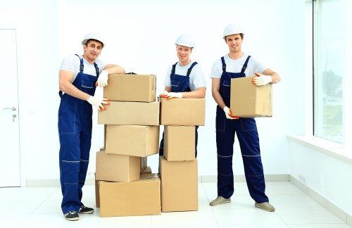Commercial removals support for an Aberdeen business move