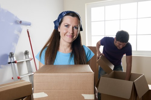 Local removals team handling a flat move in Aberdeen