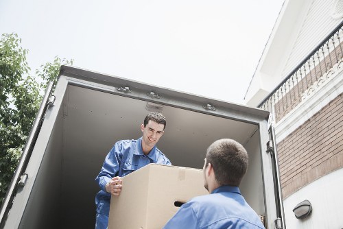 Customer booking a removals service and confirming details